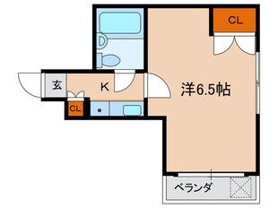 フルール板宿の物件間取画像